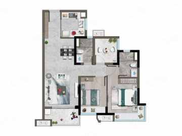 廣佛保利城 B户型 - House730
