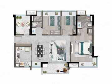 廣佛保利城 C户型 - House730