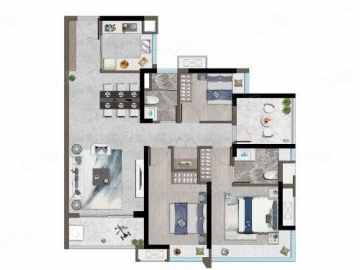 廣佛保利城 C1户型 - House730