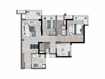 廣佛保利城 A1户型 - House730