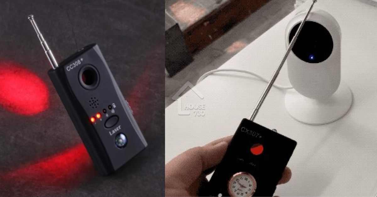 輕便型偵測器檢查(gushiciku)；偵測器(noovi)通常會用激光/紅外線探測各種鏡頭。