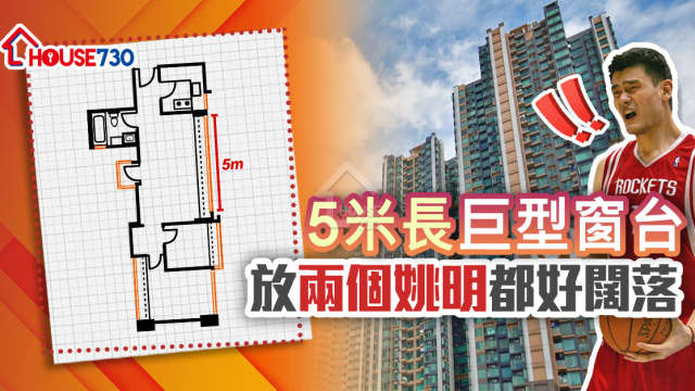 市道行情-5米長巨型窗台  放兩個姚明仲好闊落-House730