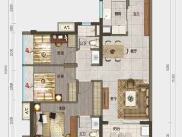 太東萬科萬悅花園 B戶型 - House730