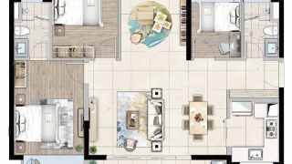 時代天韻(科學城) 110平方叁房 - House730