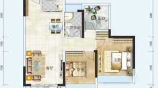惠陽振業城·雲著 U组团B2户型 - House730