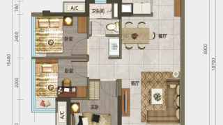 太東萬科萬悅花園 A戶型 - House730