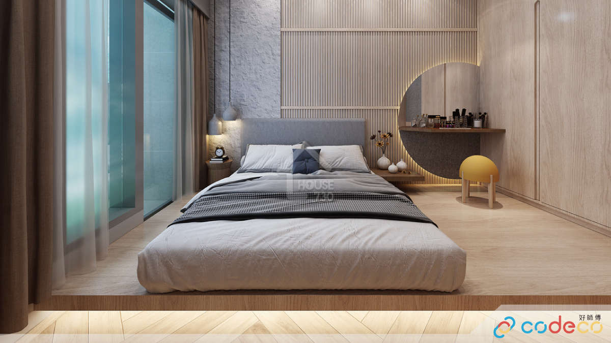 i House-【3D圖】凱滙2房改1房室內設計示範 融合簡約現代風格-House730