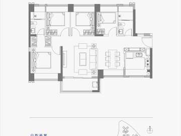 合正方洲 C3戶型 - House730