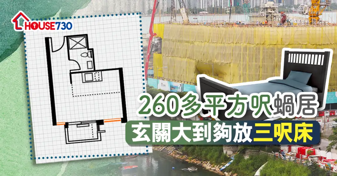 市道行情-260多平方尺蜗居  玄关够放三尺床-House730