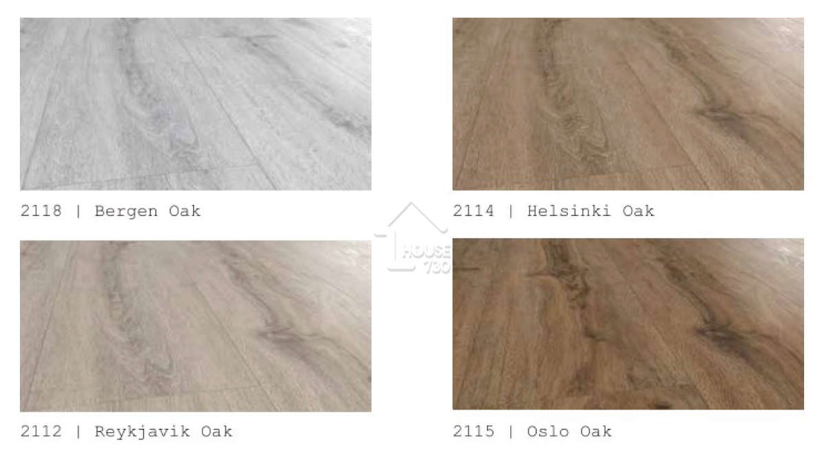 不同款式的SPC石塑地板｜圖片來源︰標緻地板