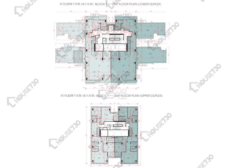 Double Cove Floor Plans Double Cove Phase 4 Double Cove Grandview Block 7 29/F Floor Plan - House730