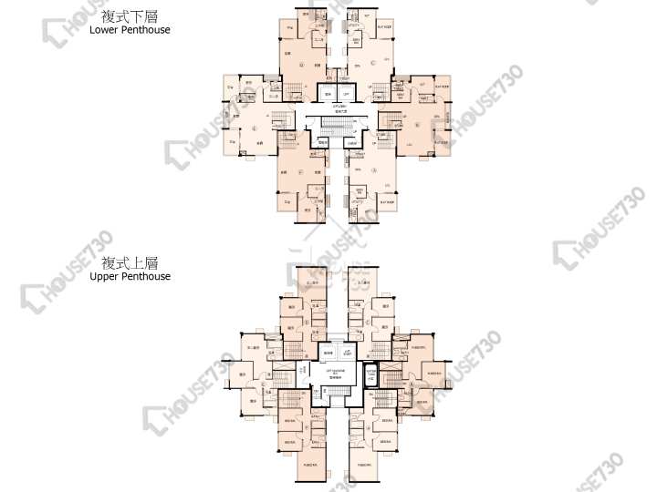 又一居 平面圖 又一居 6座 7樓 樓層平面圖 - House730