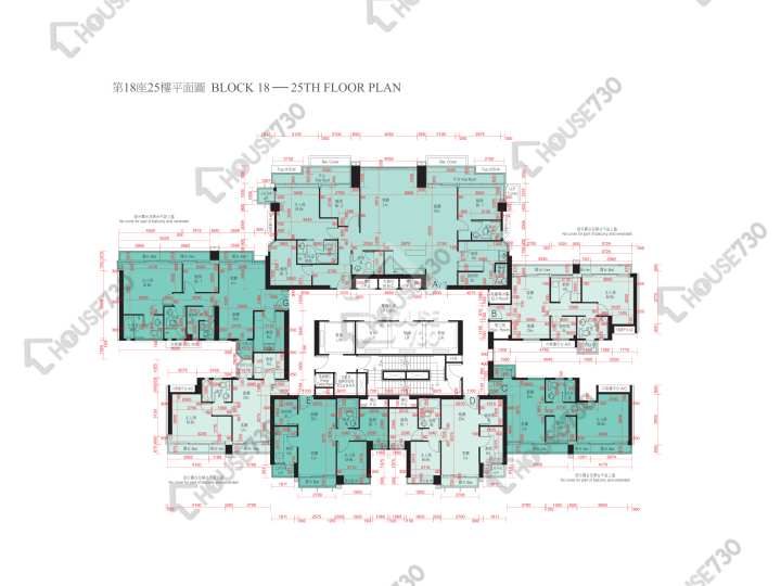 Double Cove Floor Plans Double Cove Phase 2 Double Cove Starview Block 18 25/F Floor Plan - House730