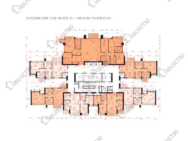 Double Cove Floor Plans Double Cove Phase 3 Double Cove Starview Prime Block 23 30,38/F Floor Plan - House730