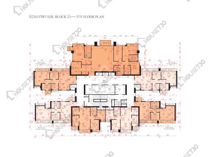 Double Cove Floor Plans Double Cove Phase 3 Double Cove Starview Prime Block 23 37/F Floor Plan - House730