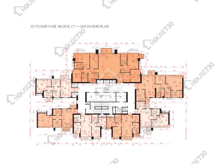 Double Cove Floor Plans Double Cove Phase 3 Double Cove Starview Prime Block 17 26/F Floor Plan - House730
