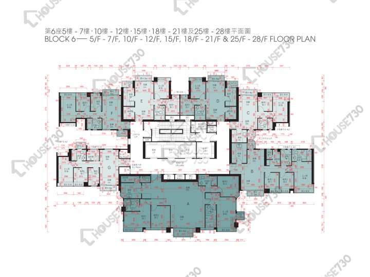 Double Cove Floor Plans Double Cove Phase 4 Double Cove Grandview Block 6 5-12,15-23,25-27,28/F Floor Plan - House730