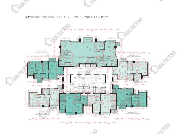 Double Cove Floor Plans Double Cove Phase 2 Double Cove Starview Block 19 29-32/F Floor Plan - House730