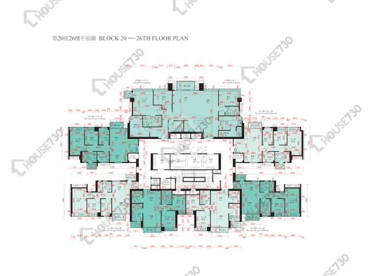 Double Cove Floor Plans Double Cove Phase 2 Double Cove Starview Block 20 26/F Floor Plan - House730