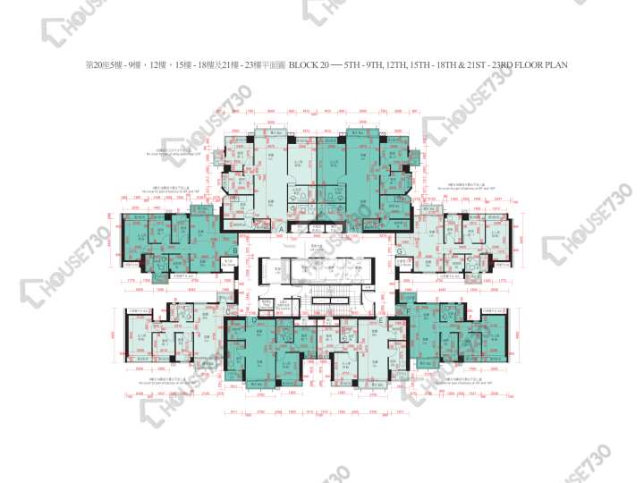 Double Cove Floor Plans Double Cove Phase 2 Double Cove Starview Block 20 5-9,12,15-19,21-22,23/F Floor Plan - House730