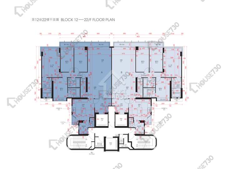Double Cove Floor Plans Double Cove Phase 5 Double Cove Summit Tower 12 22/F Floor Plan - House730