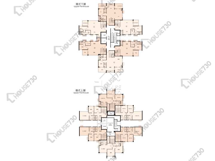 又一居 平面圖 又一居 4座 7樓 樓層平面圖 - House730