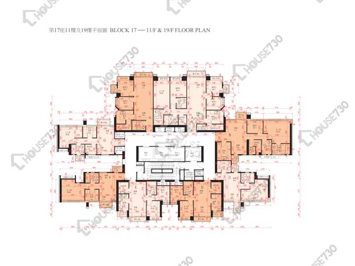 Double Cove Floor Plans Double Cove Phase 3 Double Cove Starview Prime Block 17 11,19/F Floor Plan - House730