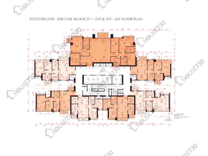 Double Cove Floor Plans Double Cove Phase 3 Double Cove Starview Prime Block 25 23,25,26/F Floor Plan - House730
