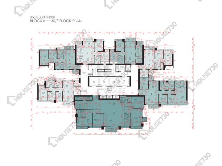 Double Cove Floor Plans Double Cove Phase 4 Double Cove Grandview Block 6 30/F Floor Plan - House730