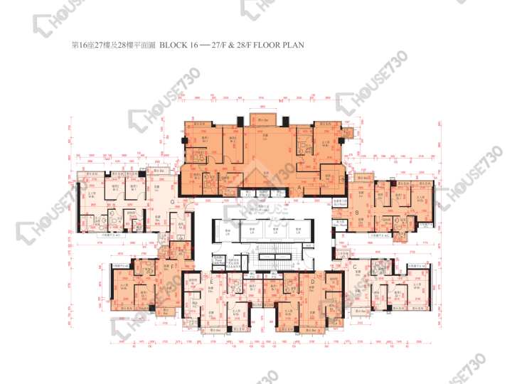 Double Cove Floor Plans Double Cove Phase 3 Double Cove Starview Prime Block 16 27-28/F Floor Plan - House730
