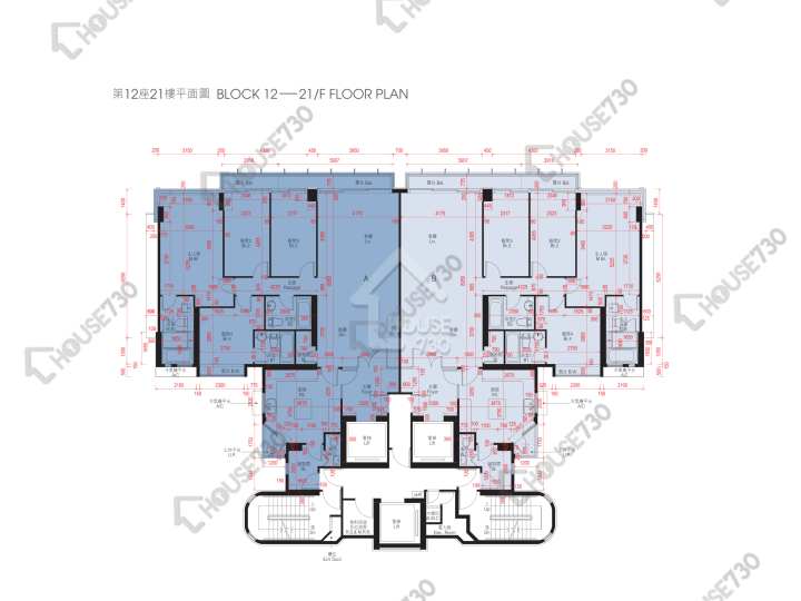 Double Cove Floor Plans Double Cove Phase 5 Double Cove Summit Tower 12 21/F Floor Plan - House730