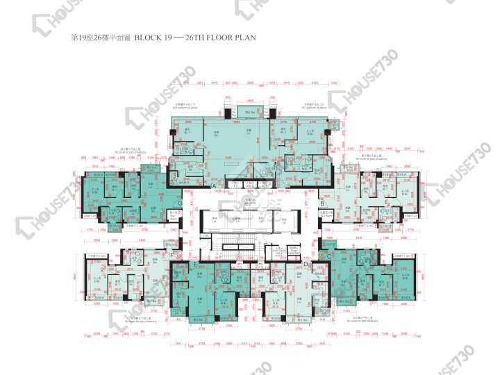 Double Cove Floor Plans Double Cove Phase 2 Double Cove Starview Block 19 26/F Floor Plan - House730