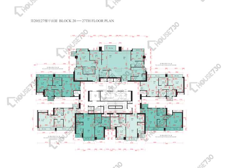 Double Cove Floor Plans Double Cove Phase 2 Double Cove Starview Block 20 27/F Floor Plan - House730