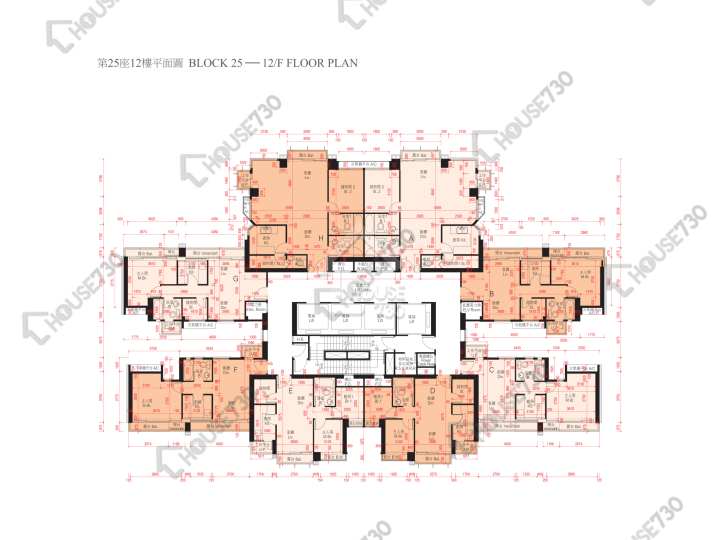 Double Cove Floor Plans Double Cove Phase 3 Double Cove Starview Prime Block 25 12/F Floor Plan - House730
