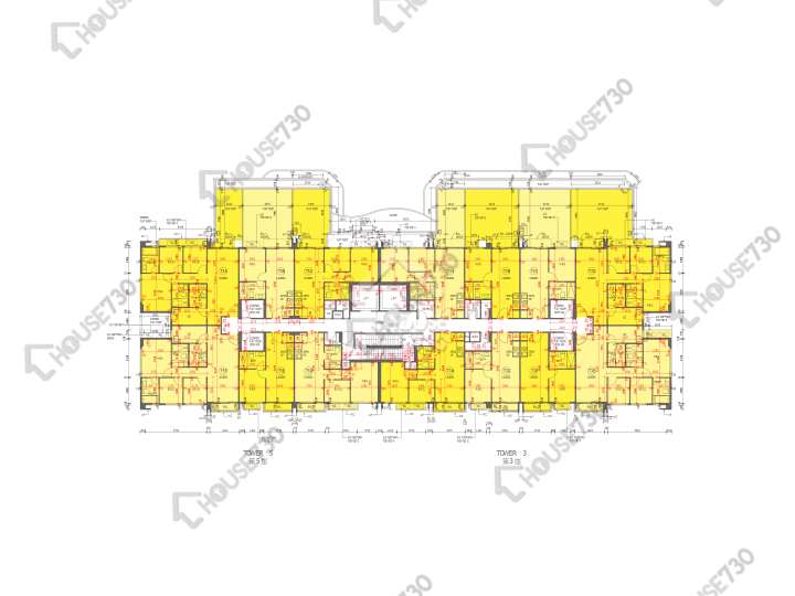 嘉匯 平面圖 嘉匯 3座 1樓 樓層平面圖 - House730