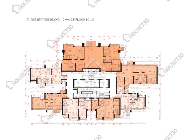 Double Cove Floor Plans Double Cove Phase 3 Double Cove Starview Prime Block 17 32/F Floor Plan - House730