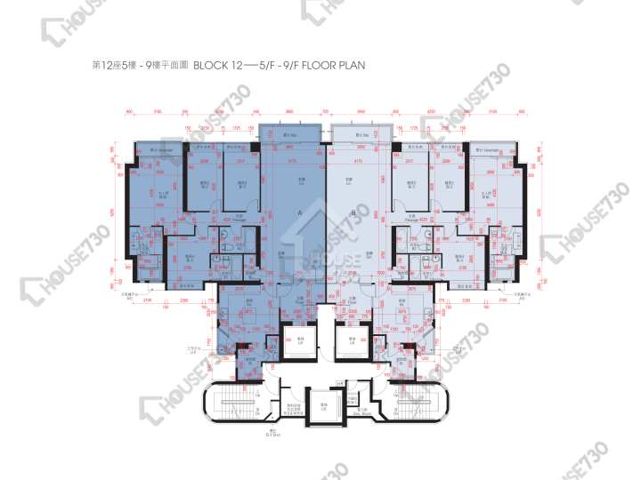 Double Cove Floor Plans Double Cove Phase 5 Double Cove Summit Tower 12 5-9/F Floor Plan - House730