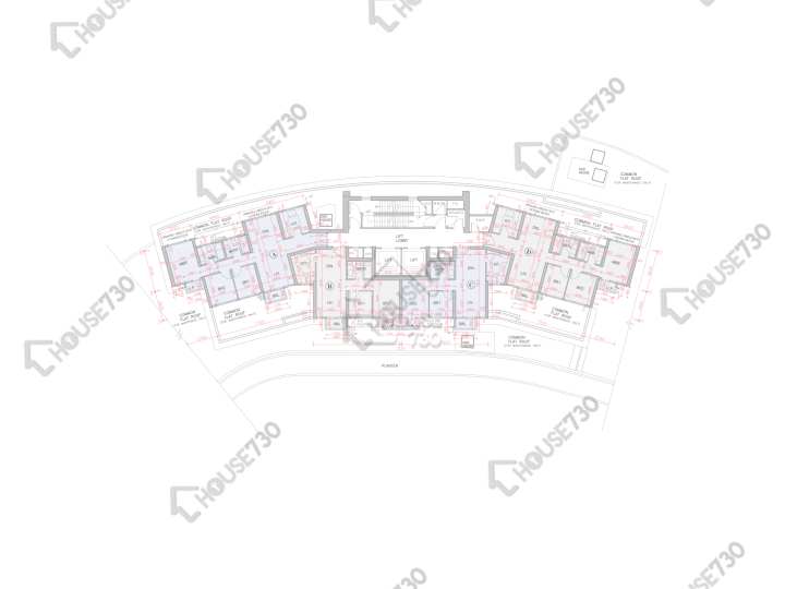 全．城匯 平面圖 全．城匯 2座 5樓 樓層平面圖 - House730