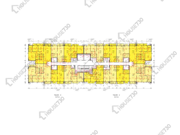 嘉匯 平面圖 嘉匯 3座 2-3,5樓 樓層平面圖 - House730