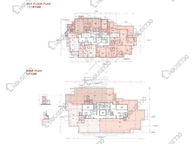 囍滙 平面圖 囍匯 2期 1座 38樓 樓層平面圖 - House730