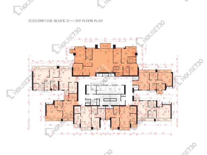 Double Cove Floor Plans Double Cove Phase 3 Double Cove Starview Prime Block 22 29/F Floor Plan - House730