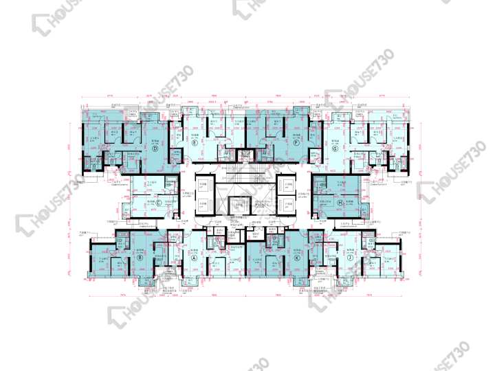 啟德1號 平面圖 啟德1號 II 大廈第5座 3樓 樓層平面圖 - House730