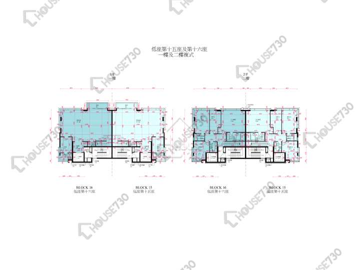 啟德1號 平面圖 啟德1號 II 低座第15座 1樓 樓層平面圖 - House730