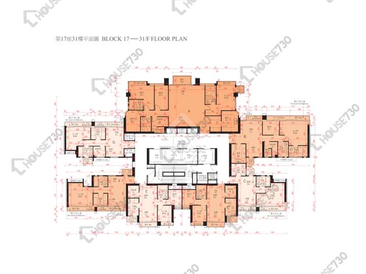 Double Cove Floor Plans Double Cove Phase 3 Double Cove Starview Prime Block 17 31/F Floor Plan - House730