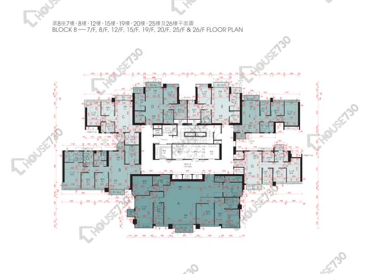 Double Cove Floor Plans Double Cove Phase 4 Double Cove Grandview Block 8 7-8,12,15,19-20,25,26/F Floor Plan - House730