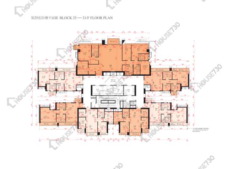 Double Cove Floor Plans Double Cove Phase 3 Double Cove Starview Prime Block 25 21/F Floor Plan - House730