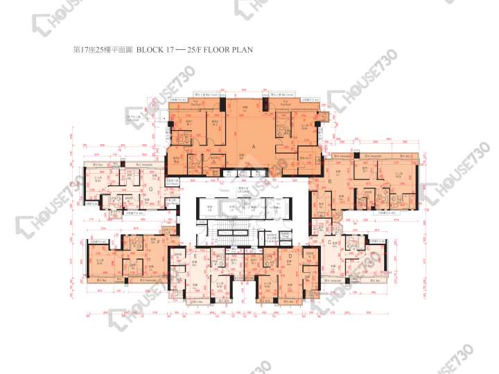 Double Cove Floor Plans Double Cove Phase 3 Double Cove Starview Prime Block 17 25/F Floor Plan - House730