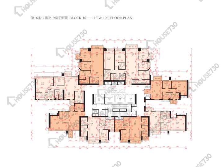 Double Cove Floor Plans Double Cove Phase 3 Double Cove Starview Prime Block 16 11,19/F Floor Plan - House730