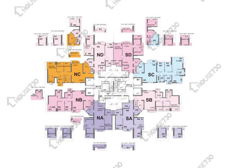 名城 平面圖 名城 1期 3座 3,5-12,15-22,25-33,35-43,45-50,51樓 樓層平面圖 - House730
