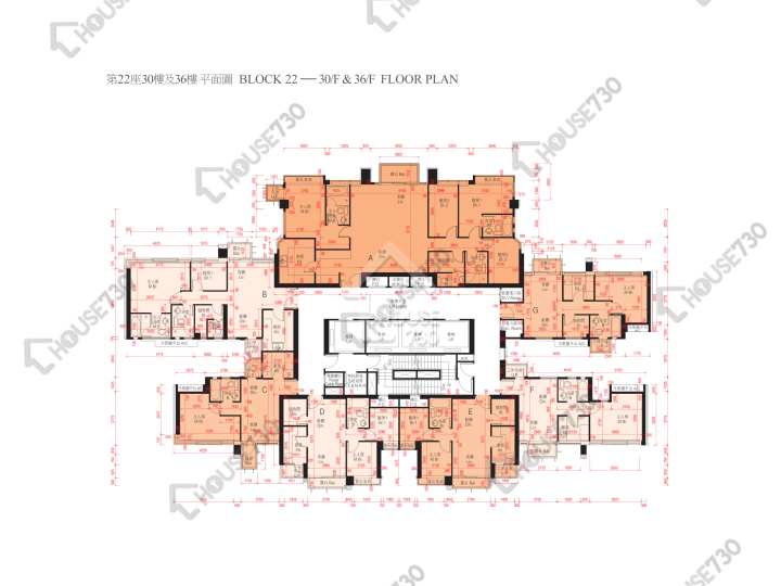 Double Cove Floor Plans Double Cove Phase 3 Double Cove Starview Prime Block 22 30,36/F Floor Plan - House730